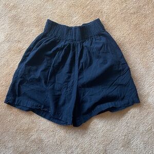 Women's black vintage erika Shorts
